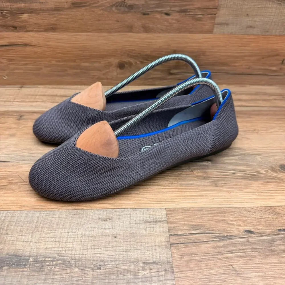 Rothys  Women's Shoes Size 9.5 Purple Washable Round Toe Ballet Loafers